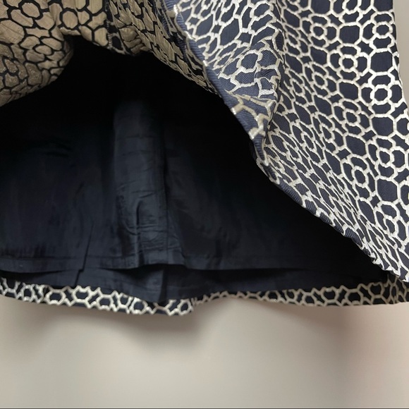 Lauren Ralph Lauren metallic geometric print cocktail dress - like new! - Picture 5 of 9